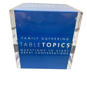 Table Topics Game Family Gathering NEW, Conversation Game TableTopics Family